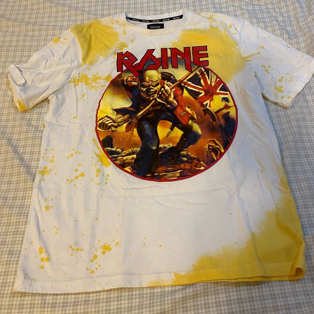 Iron Maiden themed shirt